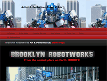 Tablet Screenshot of brooklynrobotworks.com